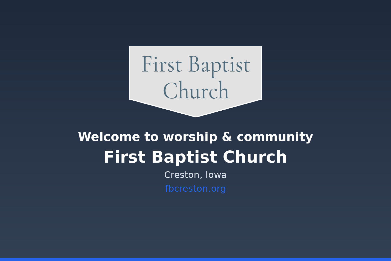 Welcome graphic